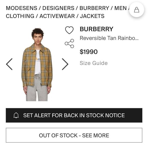 Burberry Harrington Reversible Rainbow Check Nova‎ Plaid Jacket Tan Xxs S Rare - Picture 13 of 13